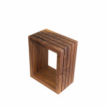 Load image into Gallery viewer, Handmade knife block, clean line design with interchangeable knife slots.